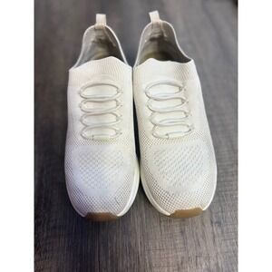 no tie slip on walking shoes neutral cushioned walking standing nurse women's 8